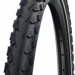 Schwalbe Pneu Land Cruiser Plus ETRTO 55-622 28x2.15 Pouces, Black-Reflex