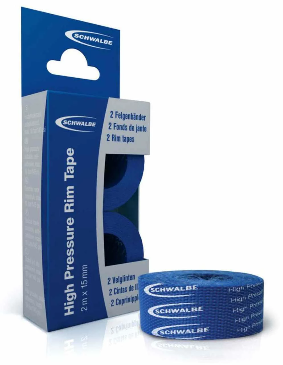 Schwalbe Bande De Jante En Tissu Schwalbe HP, 2m X18mm, Rouleau, Autocollant, Set De 2 Pièces