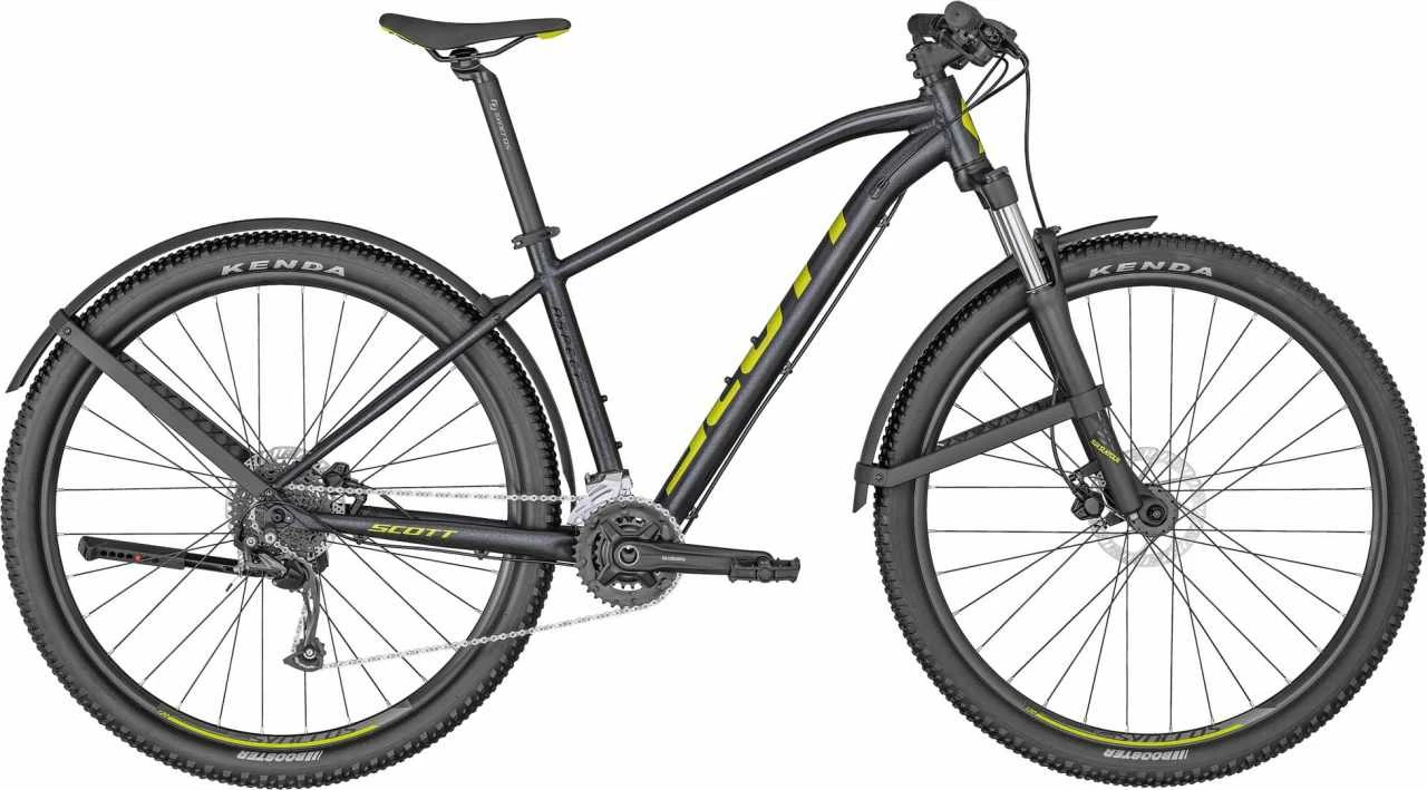Scott Aspect 950 EQ Dark Grey / Quicksilver Yellow VTT Semi-rigide