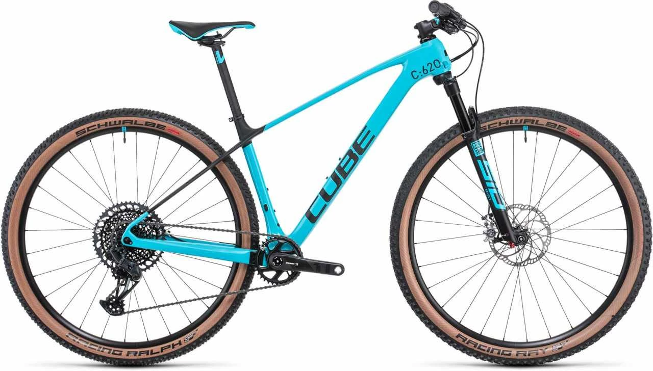 Cube Elite C:62 ONE Petrol N Carbon VTT Semi-rigide