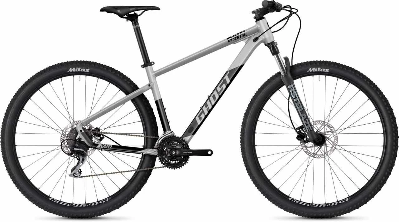 Ghost Kato Essential 29 AL Light Grey / Black Matt VTT Semi-rigide