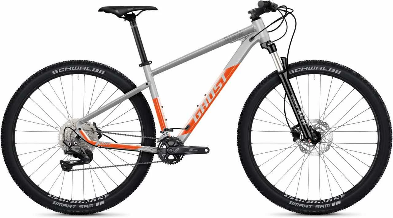 Ghost Kato Advanced 29 AL Light Grey / Dark Orange Matt / Glossy VTT Semi-rigide