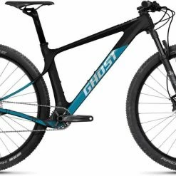 Ghost Lector SF LC Essential Raw Carbon / Blue Matt / Glossy VTT Semi-rigide
