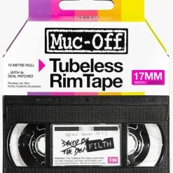 Muc-Off Bande De Jante Bande De Jante En Rouleau De 10m Rose 17 Mm