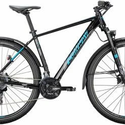 Conway MC 3.9 Black Metallic / Turquoise Metallic VTT Semi-rigide