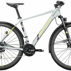 Conway MC 4.9 Lightgrey Matt / Acid Metallic VTT Semi-rigide